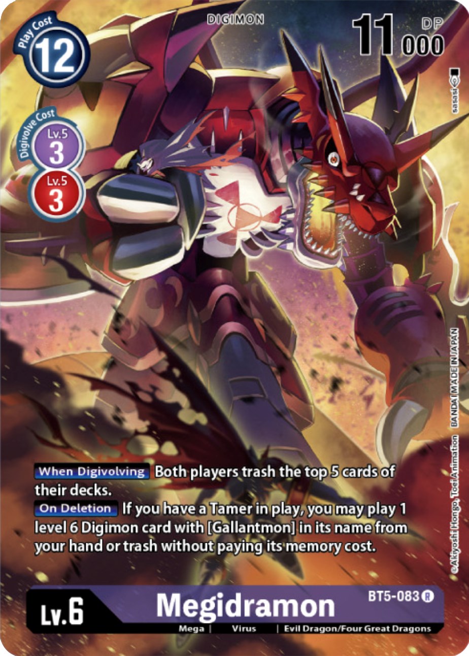 Image of Megidramon [BT5-083] (Digimon Card Game Deck Box Set) [Battle of Omni Promos]