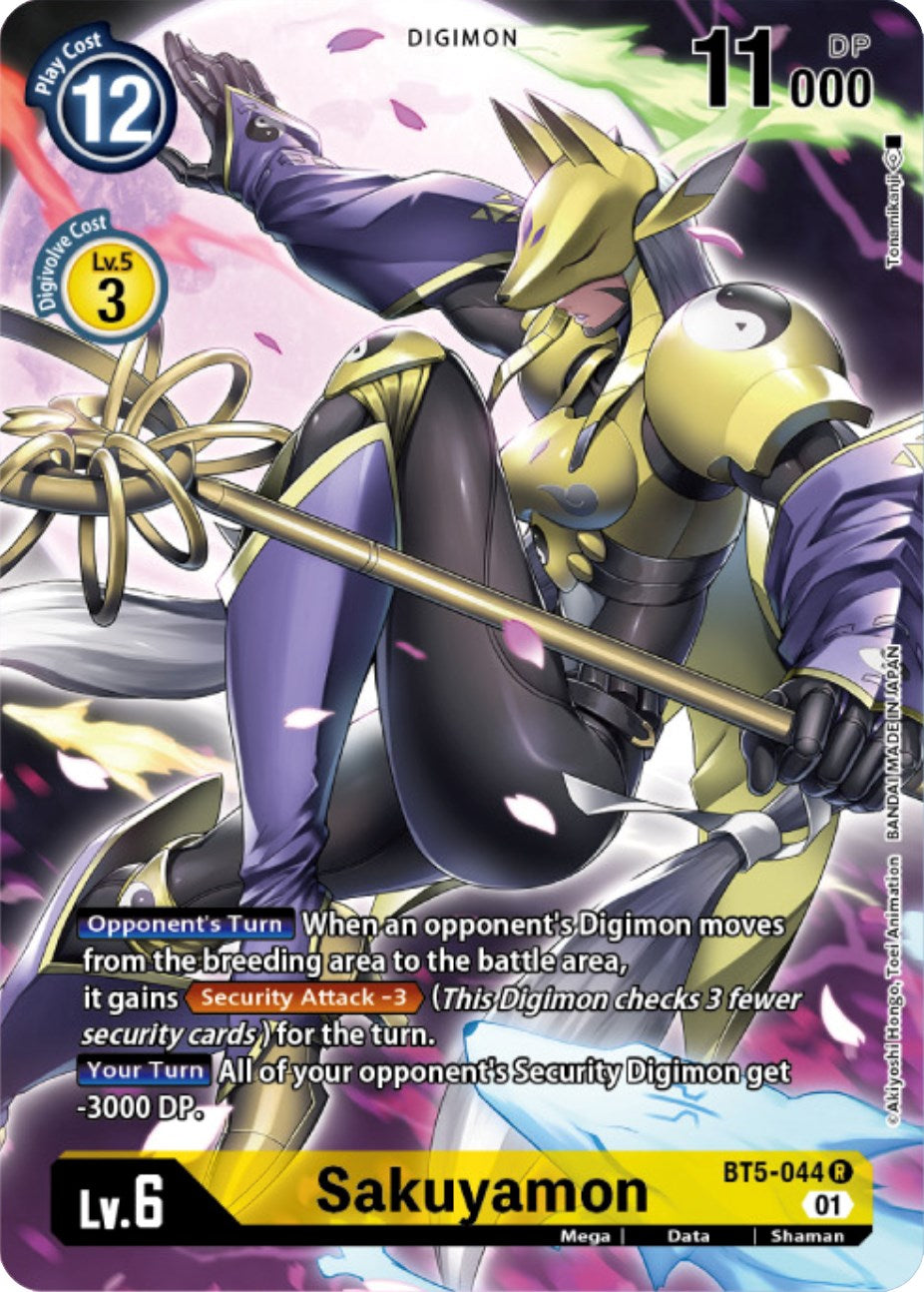 Image of Sakuyamon [BT5-044] (Digimon Card Game Deck Box Set) [Battle of Omni Promos]