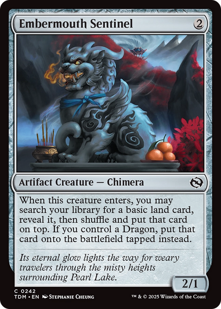 Image of Embermouth Sentinel [Tarkir: Dragonstorm]