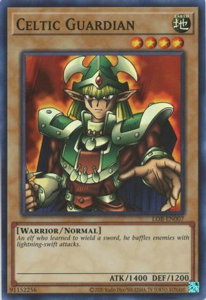 Image of Celtic Guardian (25th Anniversary) [LOB-EN007] Super Rare