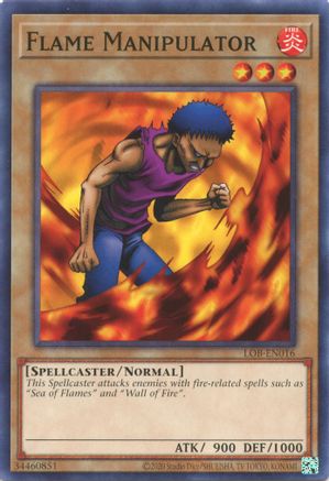 Image of Flame Manipulator (25th Anniversary) [LOB-EN016] Common