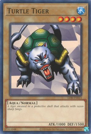 Image of Turtle Tiger (25th Anniversary) [LOB-EN023] Common