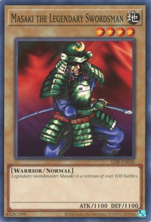 Image of Masaki the Legendary Swordsman (25th Anniversary) [LOB-EN038] Common