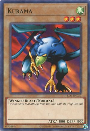 Image of Kurama (25th Anniversary) [LOB-EN039] Common