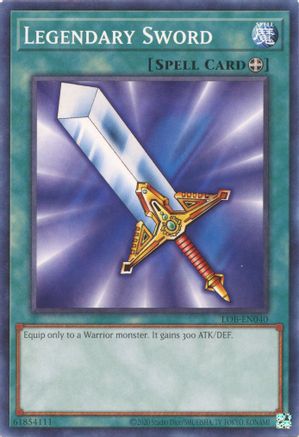 Image of Legendary Sword (25th Anniversary) [LOB-EN040] Common