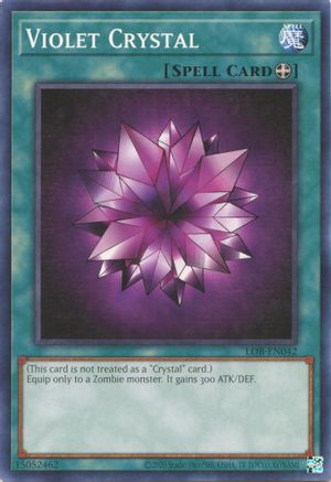 Image of Violet Crystal (25th Anniversary) [LOB-EN042] Common