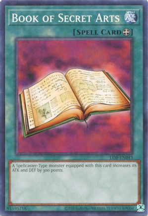 Image of Book of Secret Arts (25th Anniversary) [LOB-EN043] Common