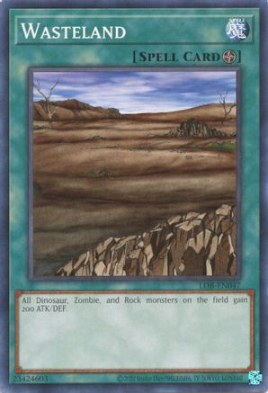 Image of Wasteland (25th Anniversary) [LOB-EN047] Common