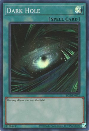 Image of Dark Hole (25th Anniversary) [LOB-EN052] Super Rare