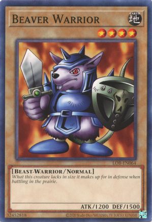 Image of Beaver Warrior (25th Anniversary) [LOB-EN064] Common