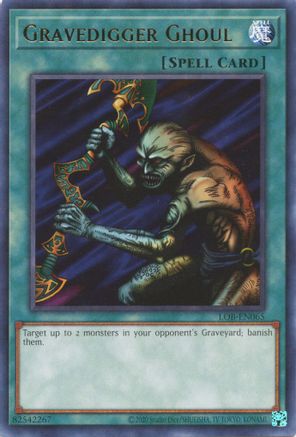 Image of Gravedigger Ghoul (25th Anniversary) [LOB-EN065] Rare