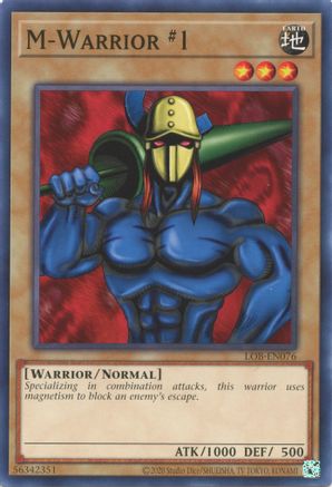 Image of M-Warrior #1 (25th Anniversary) [LOB-EN076] Common