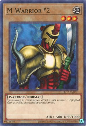 Image of M-Warrior #2 (25th Anniversary) [LOB-EN077] Common