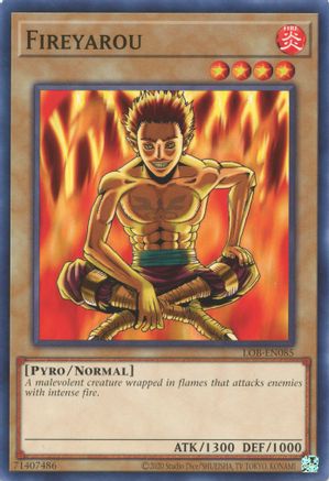 Image of Fireyarou (25th Anniversary) [LOB-EN085] Common