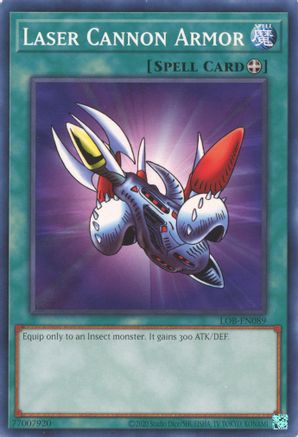 Image of Laser Cannon Armor (25th Anniversary) [LOB-EN089] Common