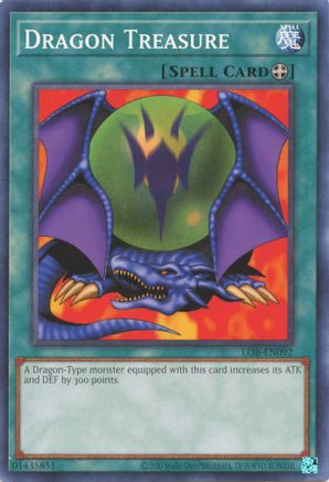 Image of Dragon Treasure (25th Anniversary) [LOB-EN092] Common