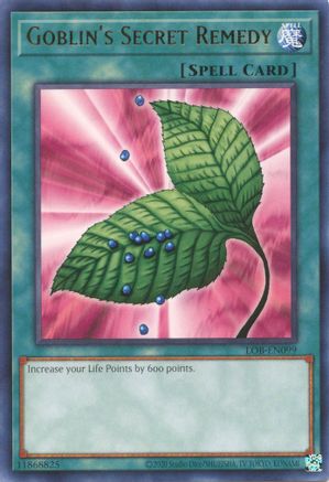 Image of Goblin's Secret Remedy (25th Anniversary) [LOB-EN099] Rare