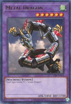 Image of Metal Dragon (25th Anniversary) [LOB-EN102] Rare