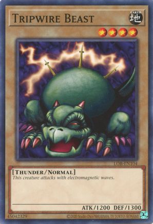 Image of Tripwire Beast (25th Anniversary) [LOB-EN104] Common