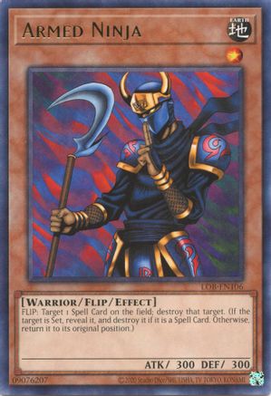 Image of Armed Ninja (25th Anniversary) [LOB-EN106] Rare