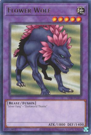 Image of Flower Wolf (25th Anniversary) [LOB-EN107] Rare