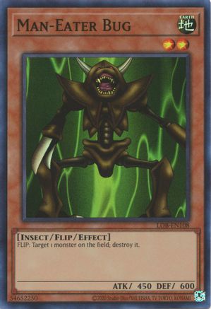 Image of Man-Eater Bug (25th Anniversary) [LOB-EN108] Super Rare