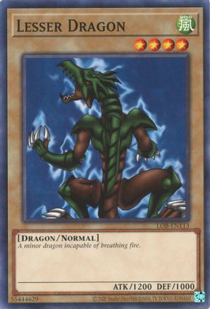 Image of Lesser Dragon (25th Anniversary) [LOB-EN113] Common