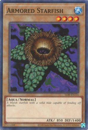 Image of Armored Starfish (25th Anniversary) [LOB-EN116] Common
