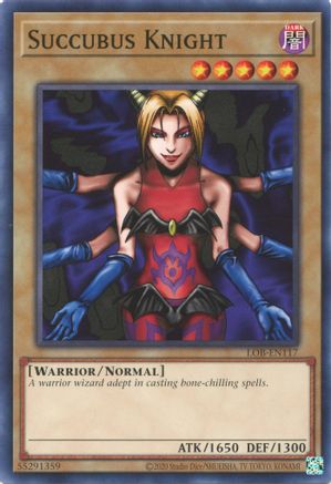 Image of Succubus Knight (25th Anniversary) [LOB-EN117] Common
