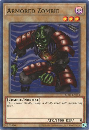 Image of Armored Zombie (25th Anniversary) [MRD-EN013] Common