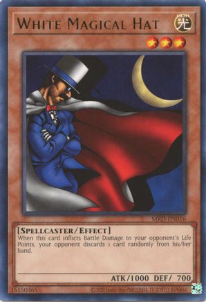 Image of White Magical Hat (25th Anniversary) [MRD-EN016] Rare