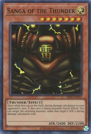 Image of Sanga of the Thunder (25th Anniversary) [MRD-EN025] Super Rare