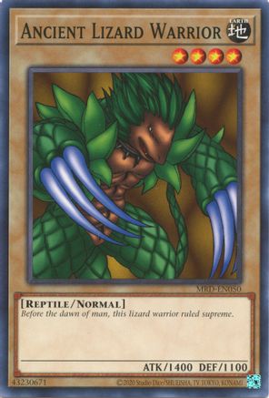 Image of Ancient Lizard Warrior (25th Anniversary) [MRD-EN050] Common