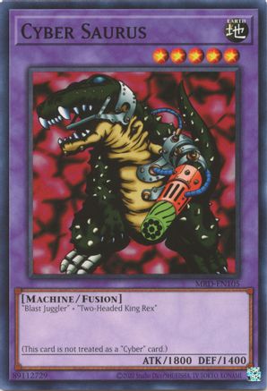 Image of Cyber Saurus (25th Anniversary) [MRD-EN105] Common