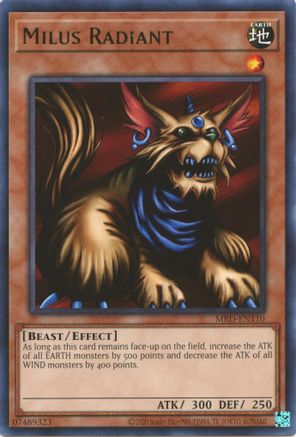 Image of Milus Radiant (25th Anniversary) [MRD-EN110] Rare