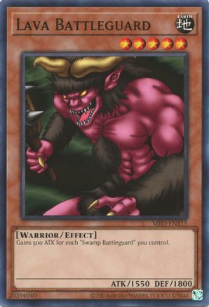 Image of Lava Battleguard (25th Anniversary) [MRD-EN115] Common