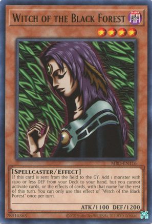 Image of Witch of the Black Forest (25th Anniversary) [MRD-EN116] Rare
