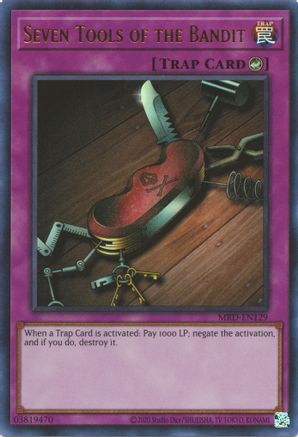 Image of Seven Tools of the Bandit (25th Anniversary) [MRD-EN129] Ultra Rare