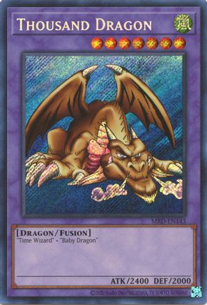 Image of Thousand Dragon (25th Anniversary) [MRD-EN143] Secret Rare