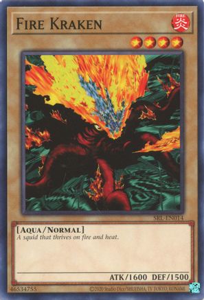 Image of Fire Kraken (25th Anniversary) [SRL-EN014] Common