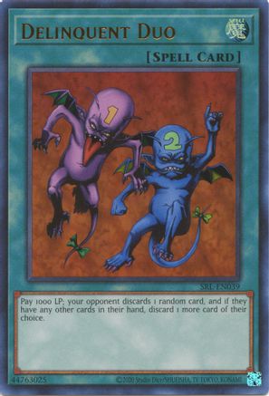 Image of Delinquent Duo (25th Anniversary) [SRL-EN039] Ultra Rare