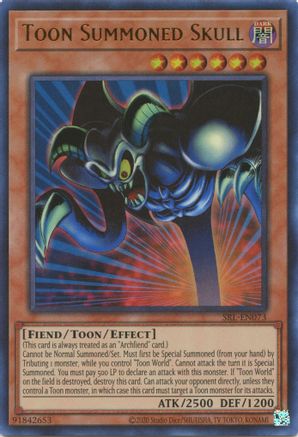 Image of Toon Summoned Skull (25th Anniversary) [SRL-EN073] Ultra Rare