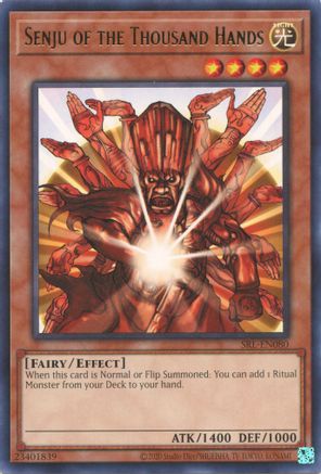 Image of Senju of the Thousand Hands (25th Anniversary) [SRL-EN080] Rare
