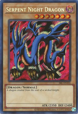 Image of Serpent Night Dragon (25th Anniversary) [SRL-EN103] Secret Rare