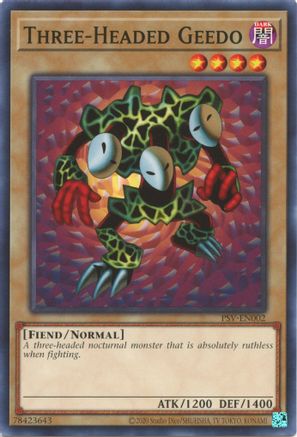 Image of Three-Headed Geedo (25th Anniversary) [PSV-EN002] Common