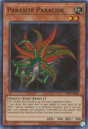 Image of Parasite Paracide (25th Anniversary) [PSV-EN003] Super Rare