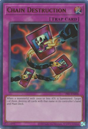 Image of Chain Destruction (25th Anniversary) [PSV-EN006] Ultra Rare