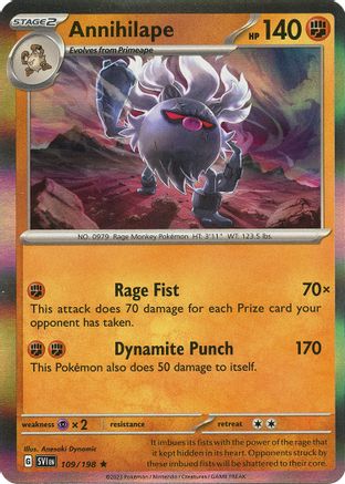 Image of Annihilape (109/198) [Scarlet & Violet: Base Set]