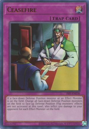 Image of Ceasefire (25th Anniversary) [PSV-EN030] Ultra Rare