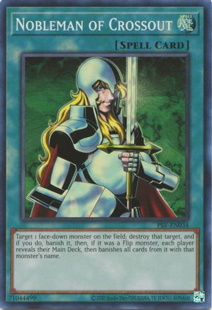 Image of Nobleman of Crossout (25th Anniversary) [PSV-EN034] Super Rare